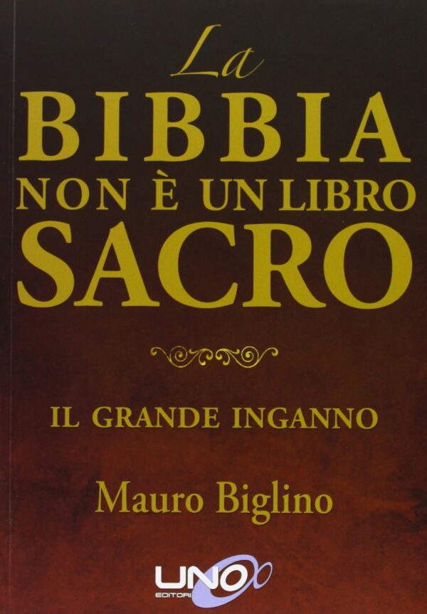 la bibbia non è un libro sacro